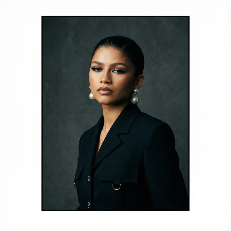 Stunning Celebrity Portraits with Dramatic Lighting