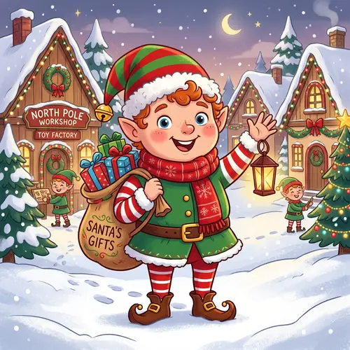 Christmas Cartoon Character Fun