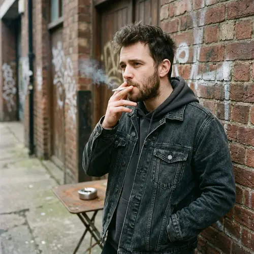 Make Him Smoke a Cigarette - Captivating Imagery