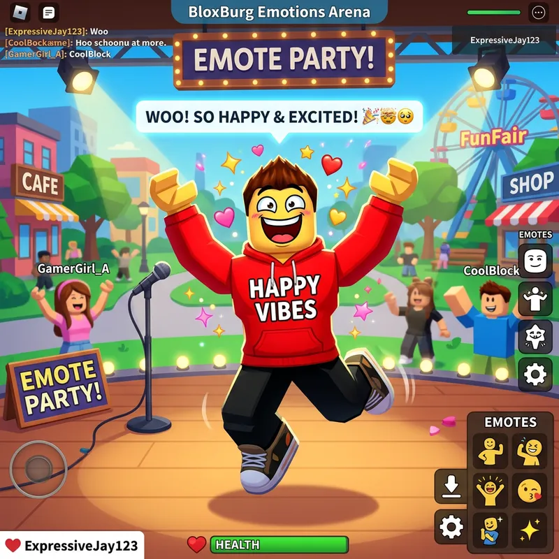 Roblox Character Expressing Emotions | Online Avatar