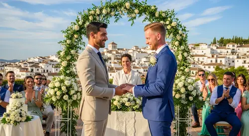 Two Gays Wedding in Spain - Celebrate Love