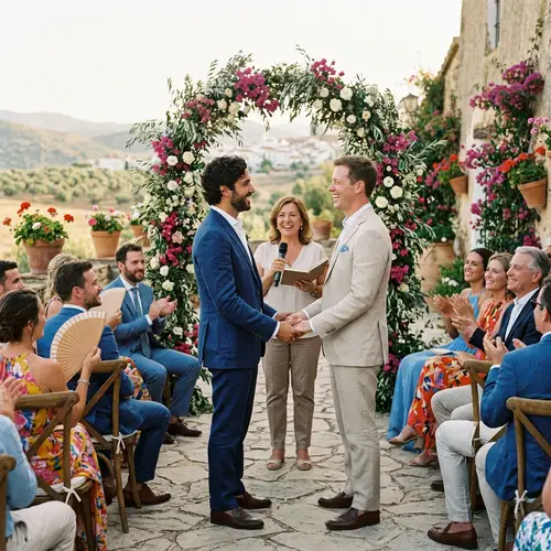 Two Gays Wedding in Spain - Celebrate Love