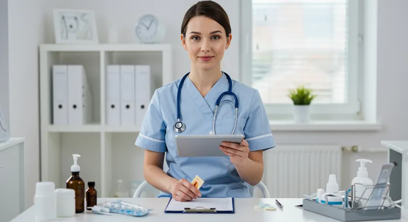 Modern Bright Medical Office with Professional Staff