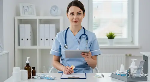 Modern Bright Medical Office with Professional Staff