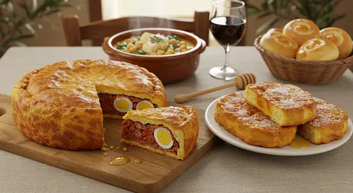 Traditional Spanish Easter Dishes: Hornazo & More