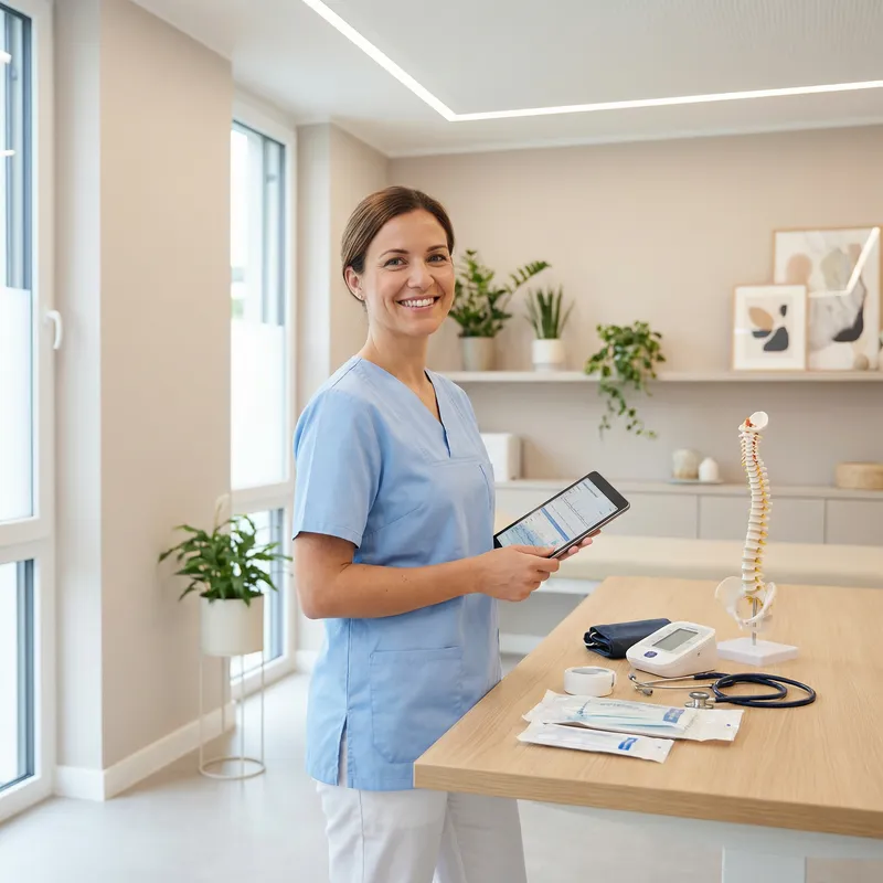 Modern Bright Medical Office with Professional Staff