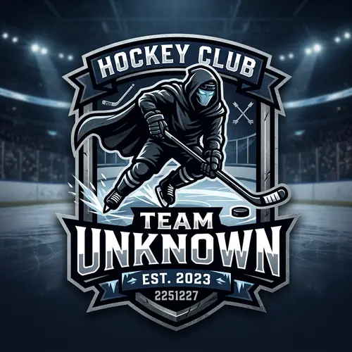 Team Unknown Hockey Logo - Est. 2023