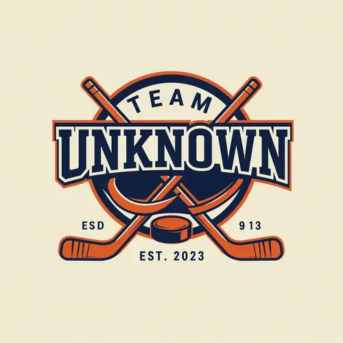 Team Unknown Hockey Logo - Est. 2023