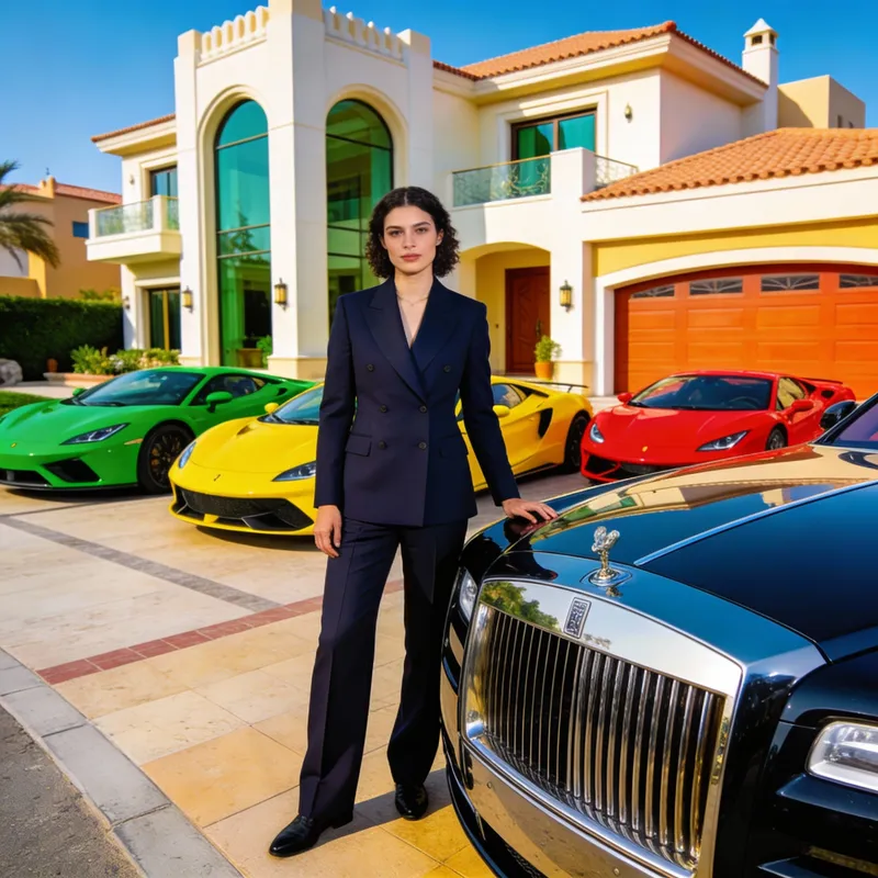 Luxury Lifestyle: Stylish Blazer & Exotic Cars in Dubai Luxury Lifestyle: Stylish Blazer & Exotic Cars in Dubai