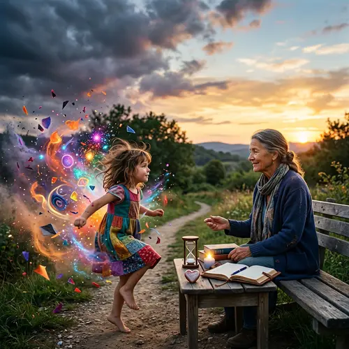 Metaphor of Mature Person Taming Chaos