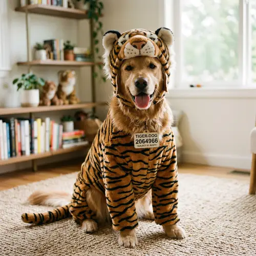 Transform a Dog into a Tiger