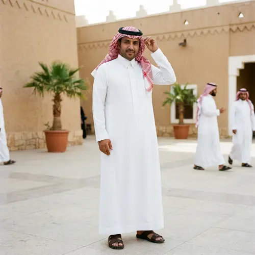 Authentic Saudi Arabia Male Dress Styles