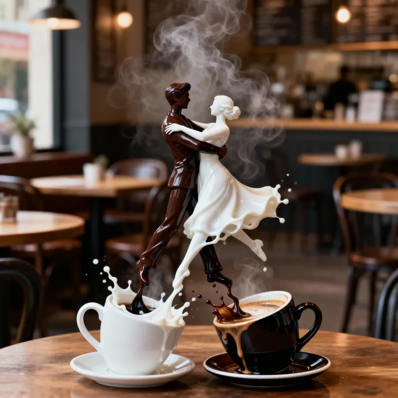 Coffee and Milk Dance: A Chocolate Ballet