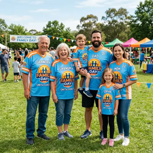 Custom Jerseys for Family Day Events