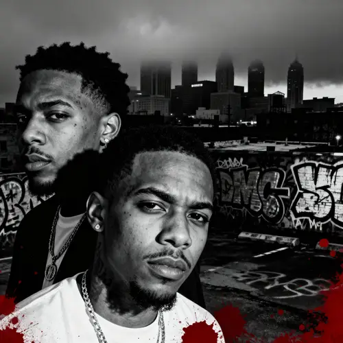 The Real Mc2 Album Cover: Dark Detroit Aesthetic