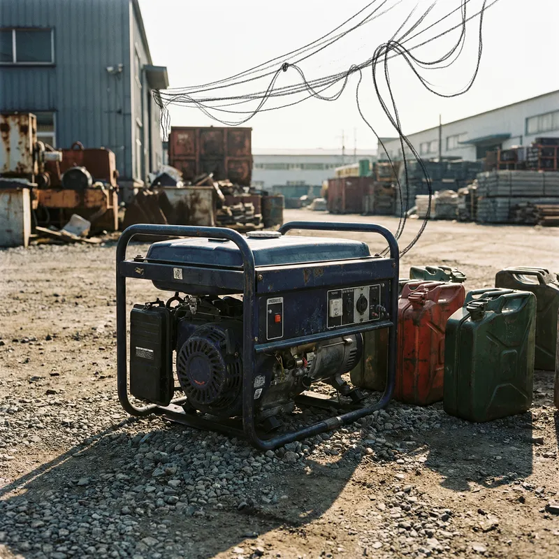 Powerful Gasoline Generator for Various Uses