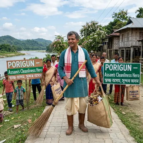 Porigun: Assam’s Cleanliness Hero & Urban Warrior