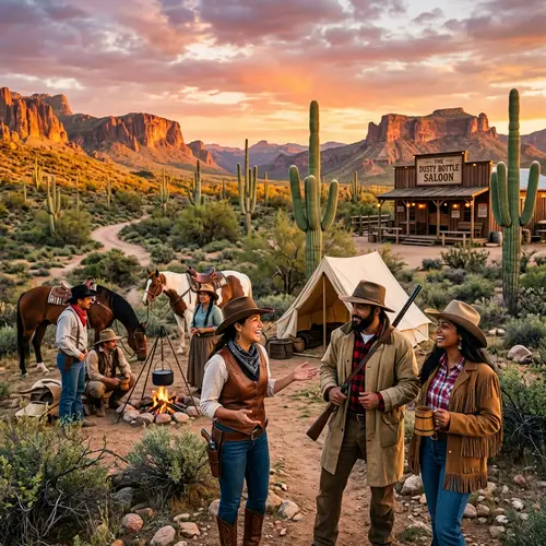 Role-Play Adventure in Arizona Desert | Wild West Reenactment