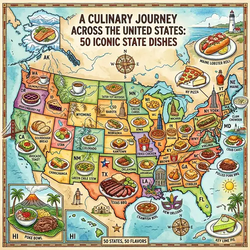 Delicious Traditional Dishes from Every State in the US