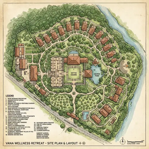 Indian Traditional Wellness Retreat Plan