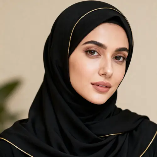 Professional Islamic Hijab Photo Enhancement