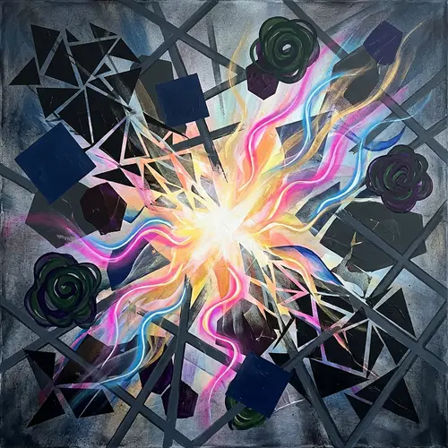 Breaking Boundaries: An Abstract Expression of Freedom