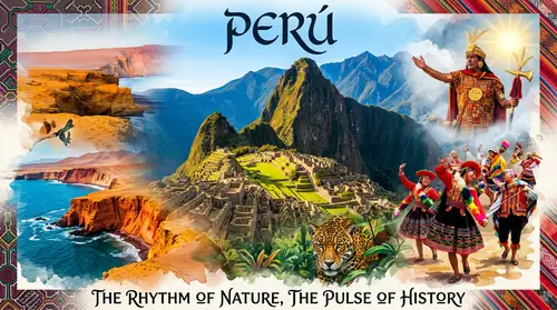 Discover the Beauty of Peru: A Cultural Landscape Collage