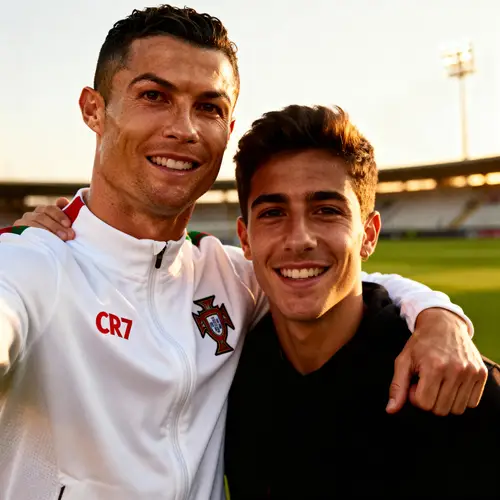 Selfie with Cristiano Ronaldo: Capture Your Moment