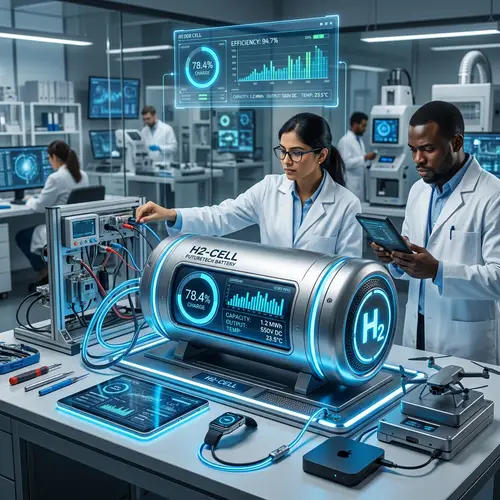 Futuristic Hydrogen Battery: The Future of Power