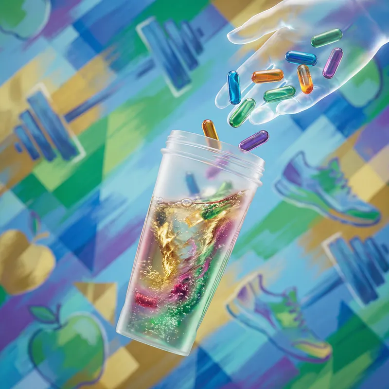 Abstract Protein Supplements: A Unique Composition Unleashed