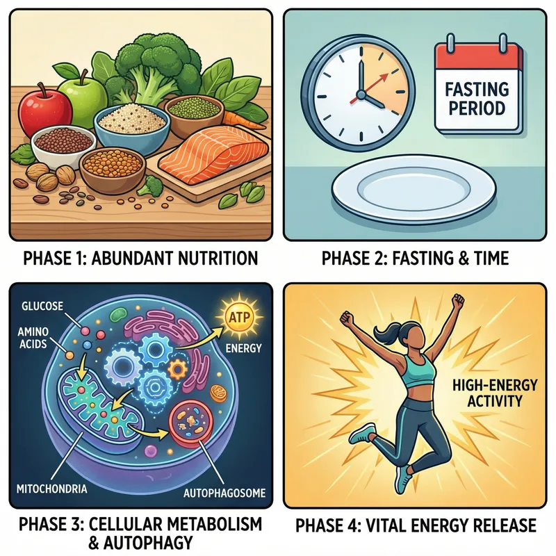 Autophagy & Fasting: Transforming Food into Fuel