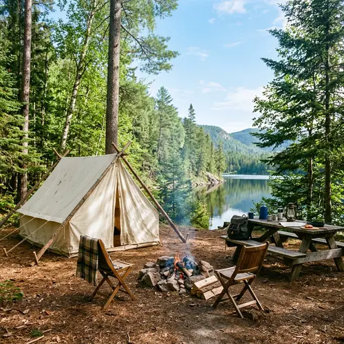 Picturesque Forests & Rustic Campsites | Serene Wilderness Retreat