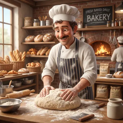 3D Baker Image Creation