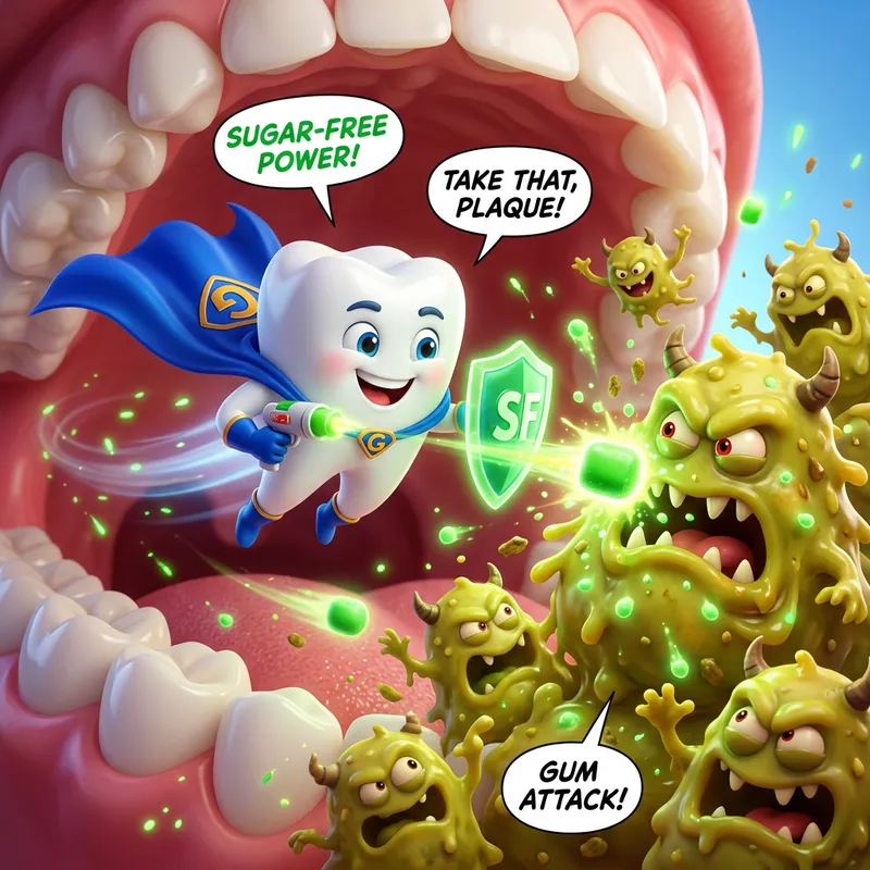 Fight Plaque with Our Super Tooth!