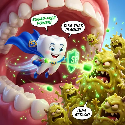 Fight Plaque with Our Super Tooth!