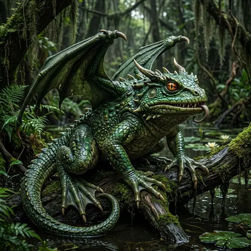 Dragon and Frog Inspired Monster Creations