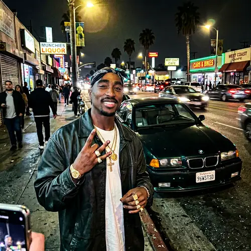 Casual iPhone Selfie in Los Angeles