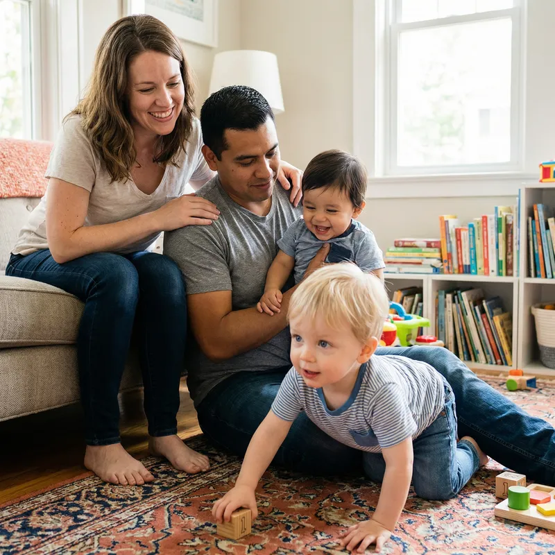Heartwarming Family Moments Captured in Art