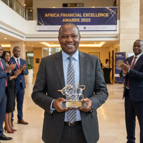 Peter Kasanga - HFM Trophy Trader's Award Winner