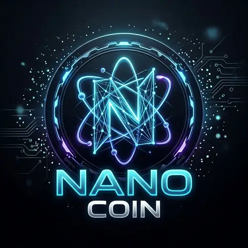 Nano Coin Logo Design: Mysterious & Cool
