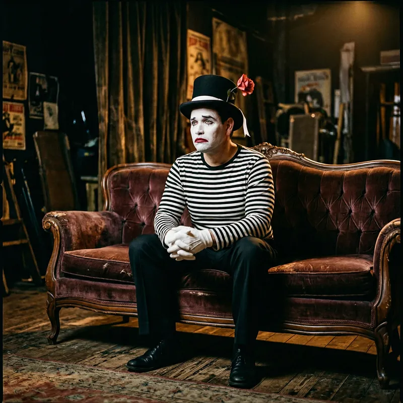 Marco Rubio as Bip the Clown: A Unique Portrait