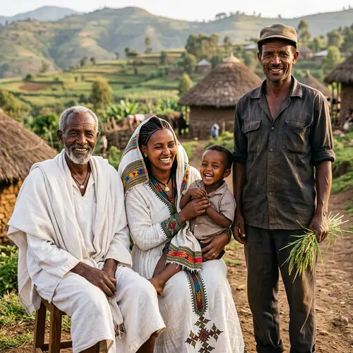 Celebrating Ethiopian Diversity in Faces