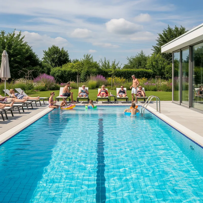 35x15 Feet Swimming Pool Fun Activities