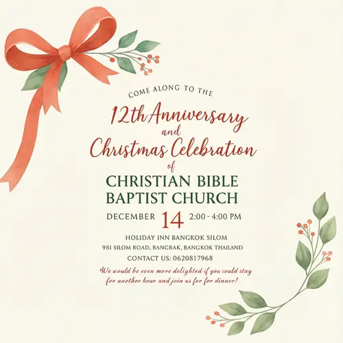 Celebrate 12 Years of Faith: Christmas at CBBC