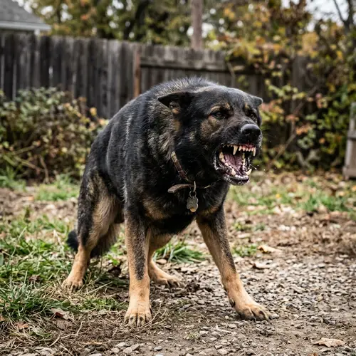 Angry Dog - Territorial Behavior and Training Tips
