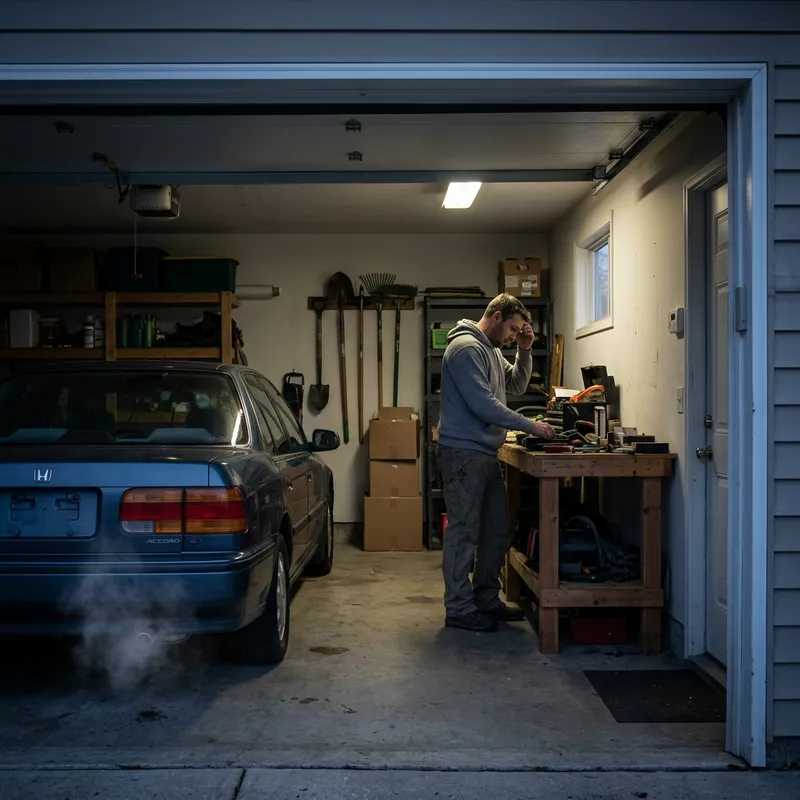 Carbon Monoxide Gas Choked Environment Carbon Monoxide Gas Choked Environment