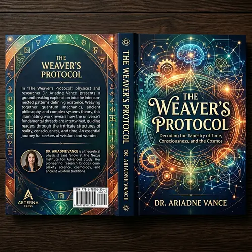 Intricate and Eye-Catching B5 Book Cover Design