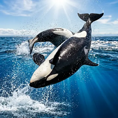Orca Whale Backflip: Spectacular Aquatic Acrobatics in HD