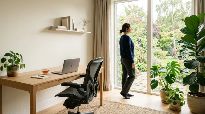 Serene Home Office for Enhanced Productivity Serene Home Office for Enhanced Productivity