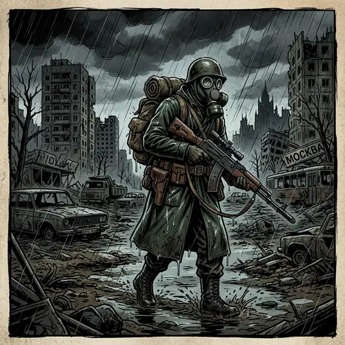 Metro 2033: Stalker in a Gloomy Wasteland